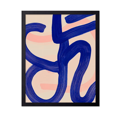 Blue Gesture Lines