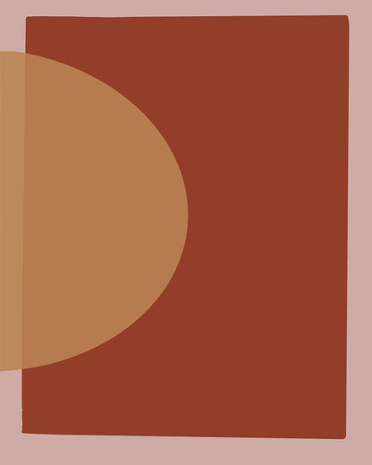 Terracotta Circle Block