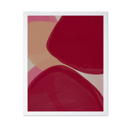 Red Abstract Shapes