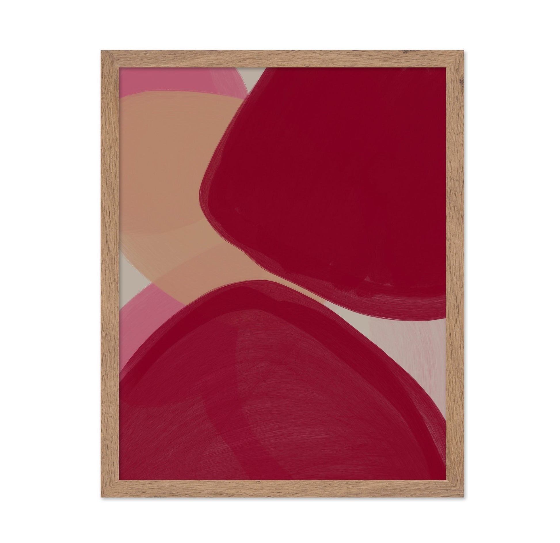 Red Abstract Shapes
