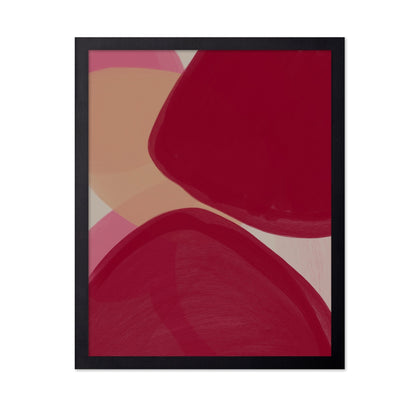 Red Abstract Shapes