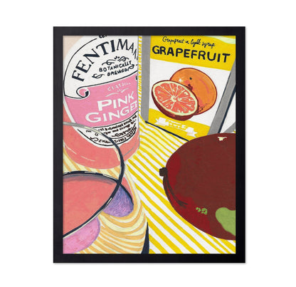 Grapefruit Still Life