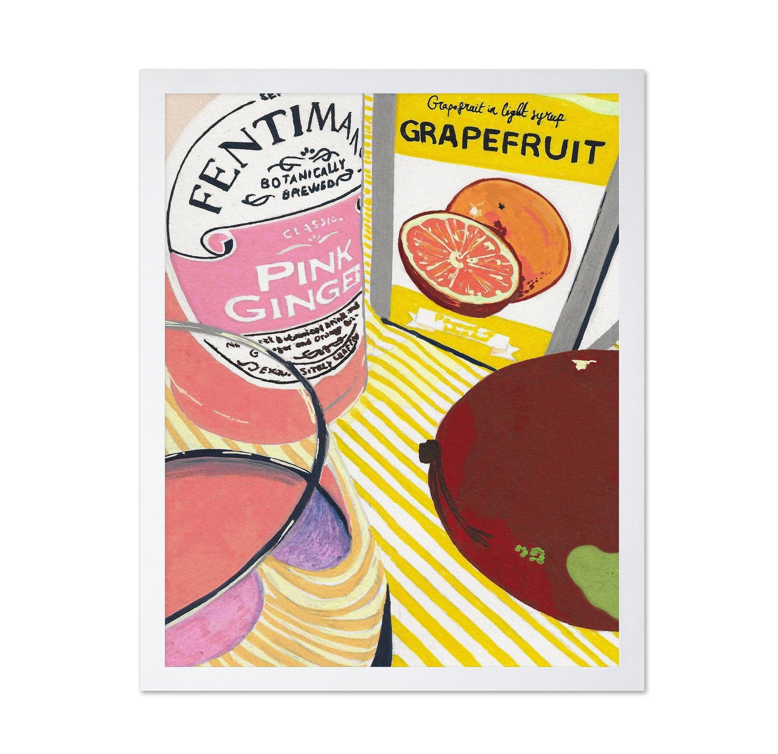 Grapefruit Still Life