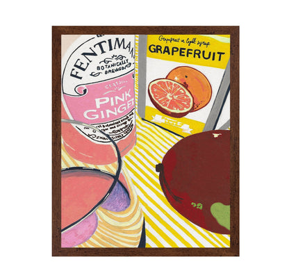 Grapefruit Still Life