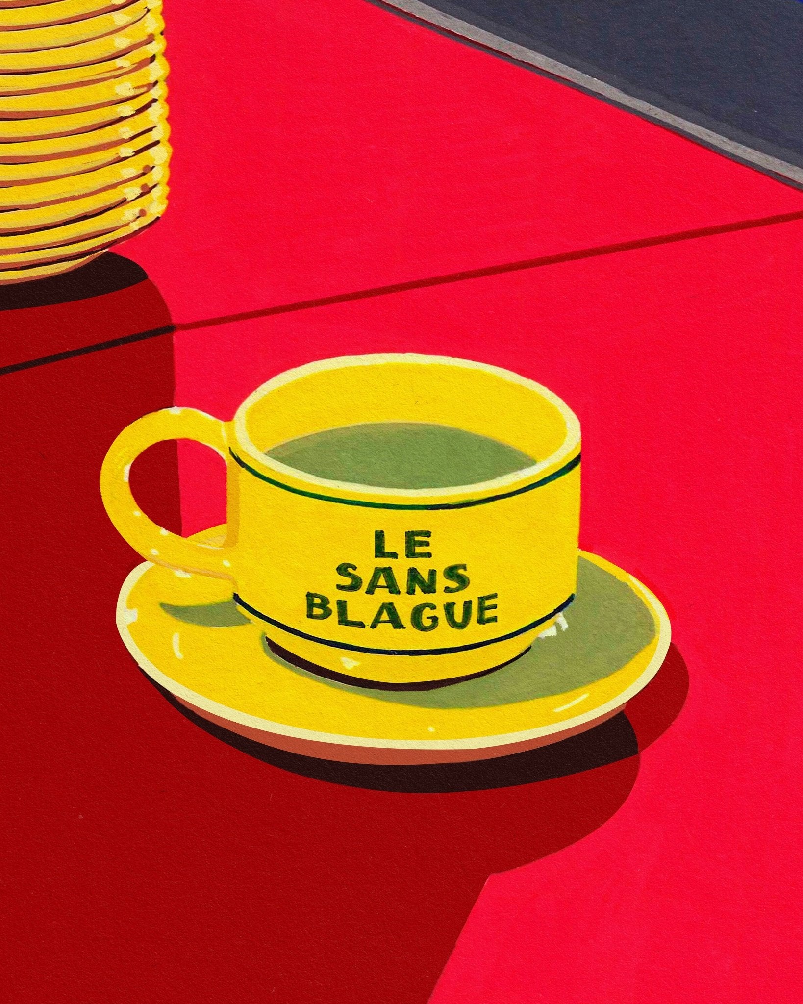 Yellow Coffee Cup