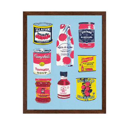 Tomato Pantry Labels