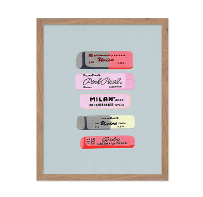 Vintage Eraser Labels