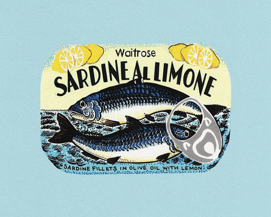 Sardine Lemon Tin
