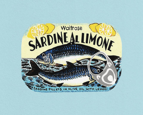 Sardine Lemon Tin