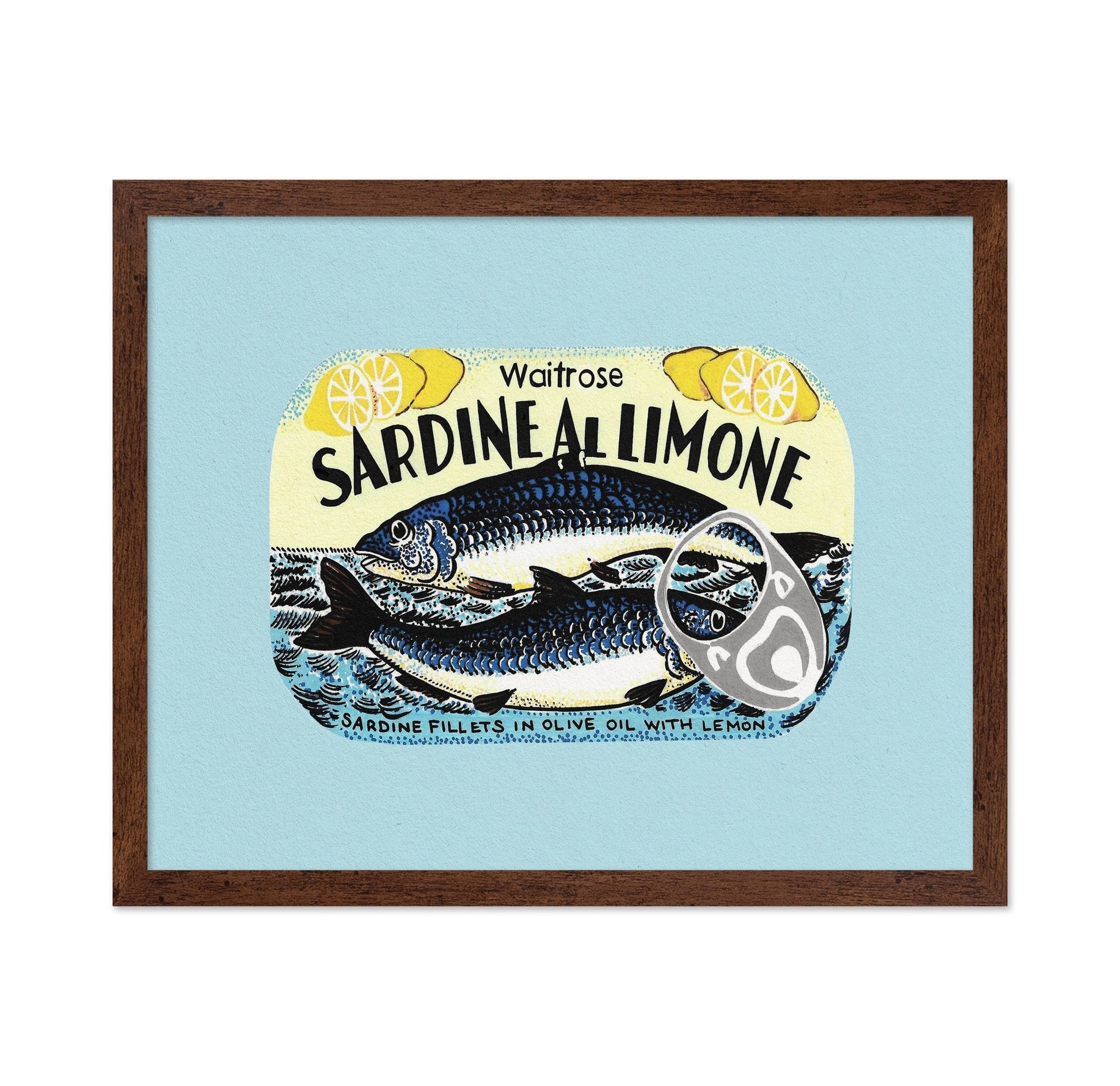 Sardine Lemon Tin