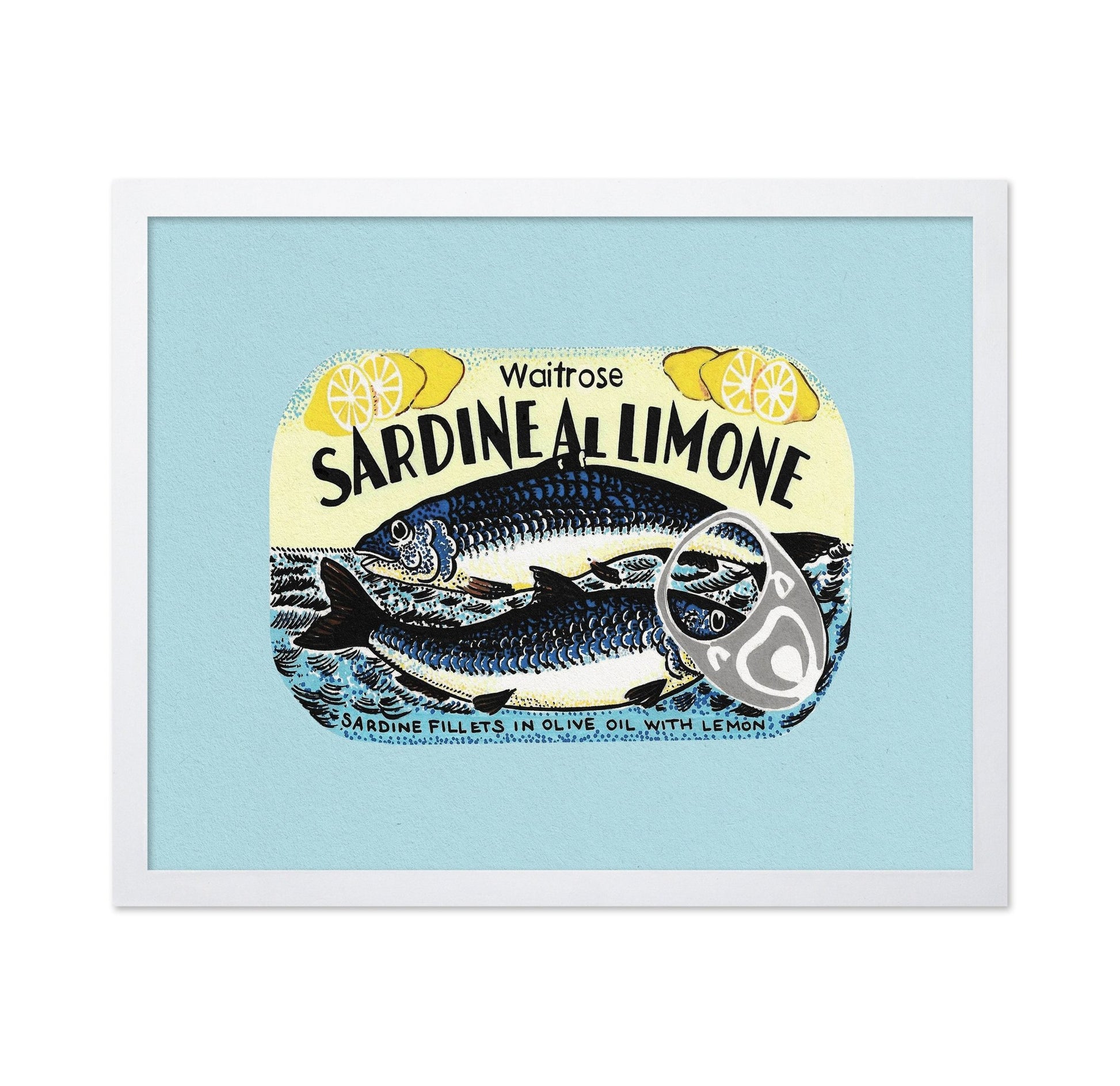 Sardine Lemon Tin