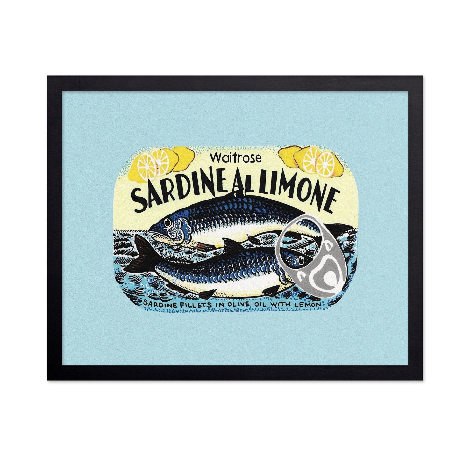 Sardine Lemon Tin