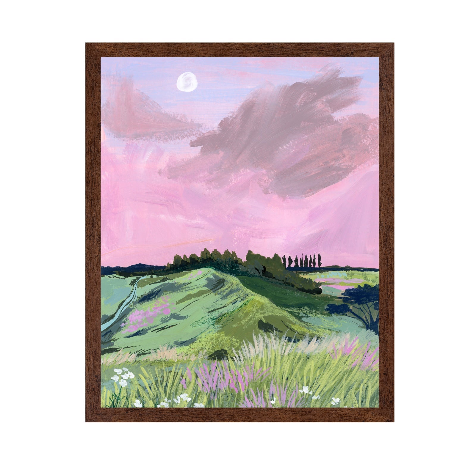 Pink Sky Hills