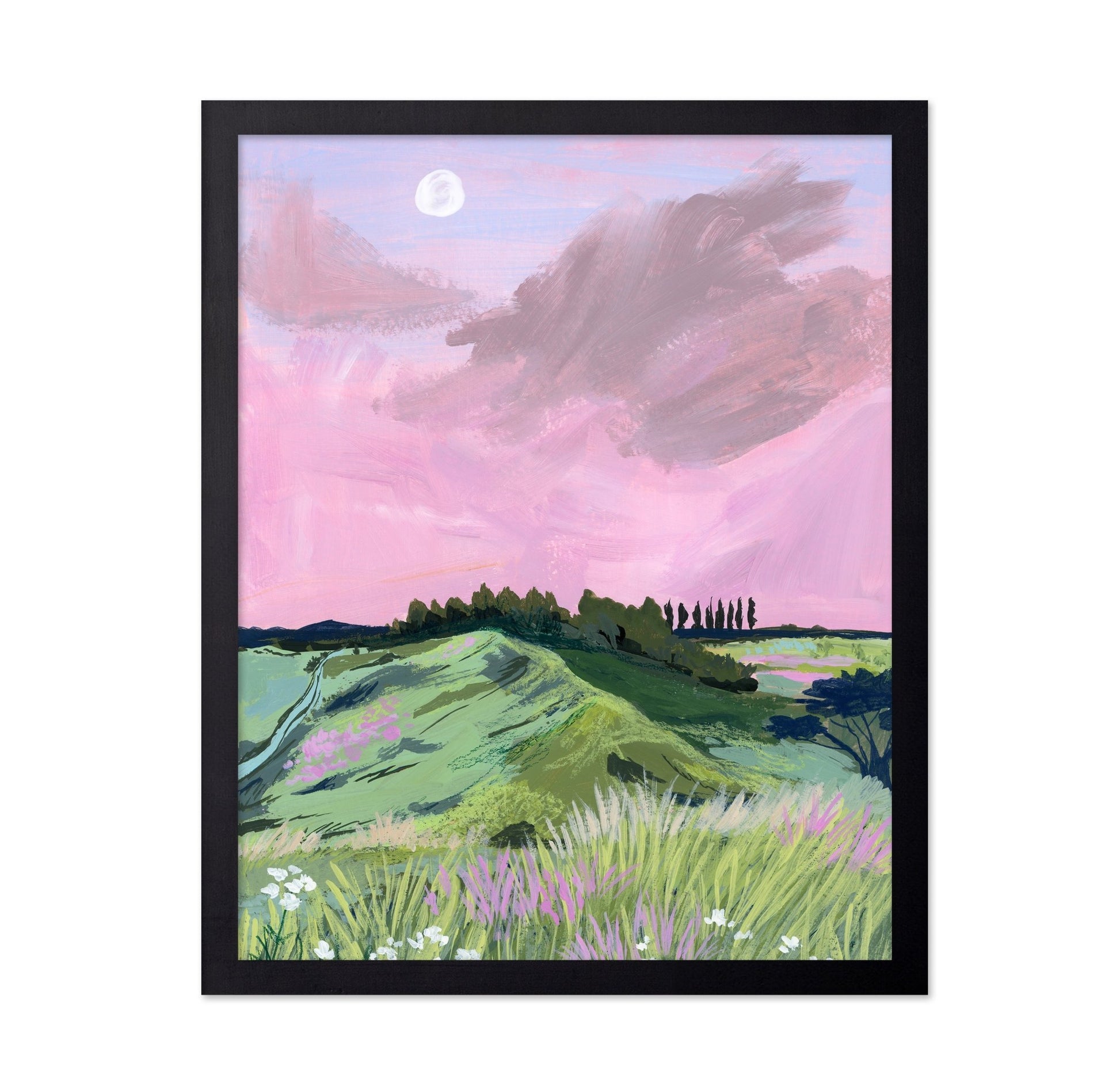 Pink Sky Hills