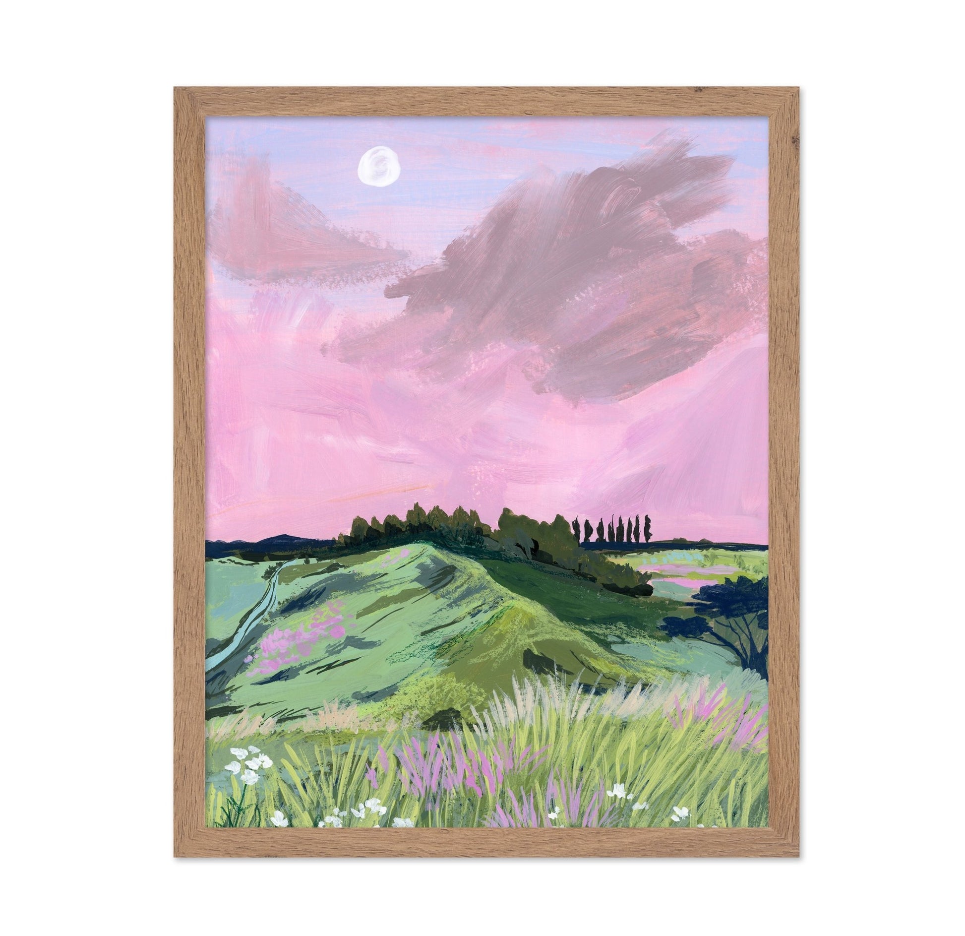 Pink Sky Hills