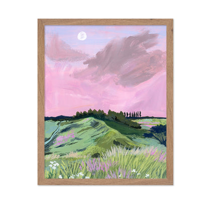 Pink Sky Hills