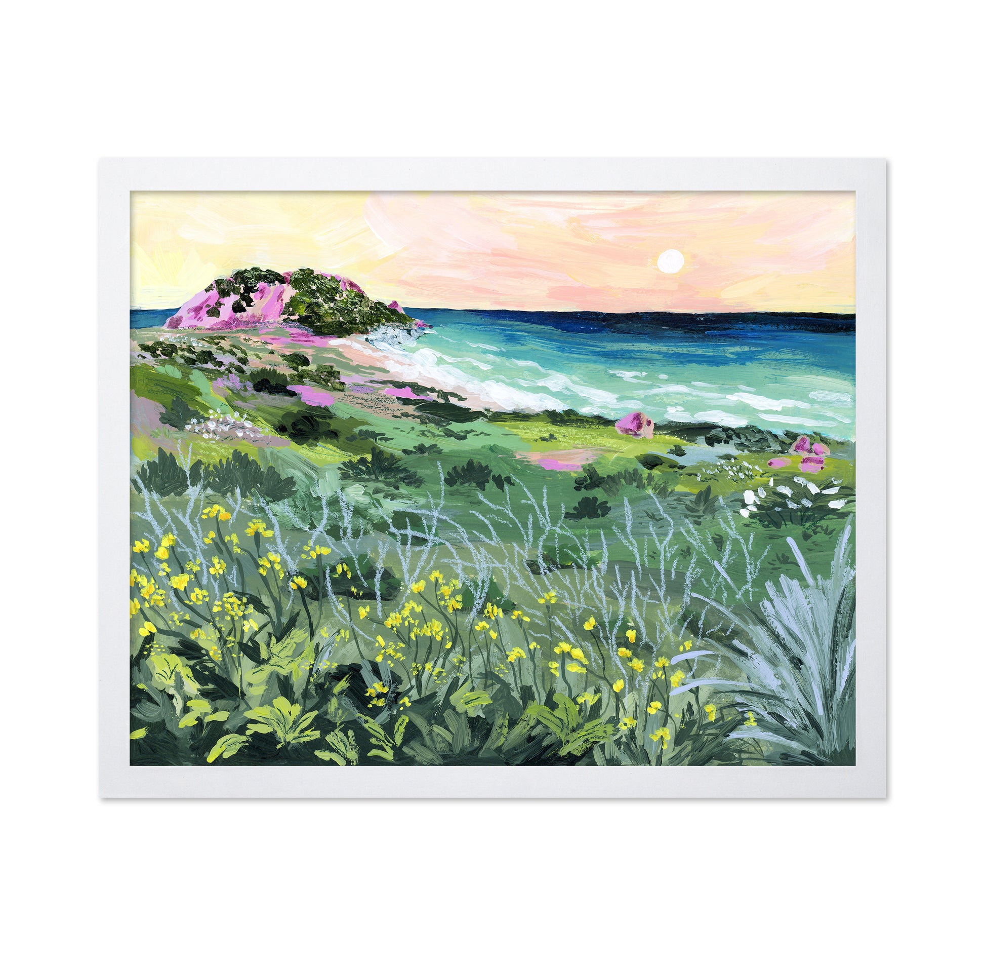 Coastal Wildflower View No3