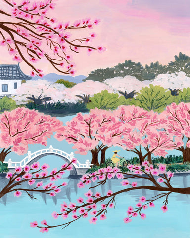 Cherry Blossom Bridge