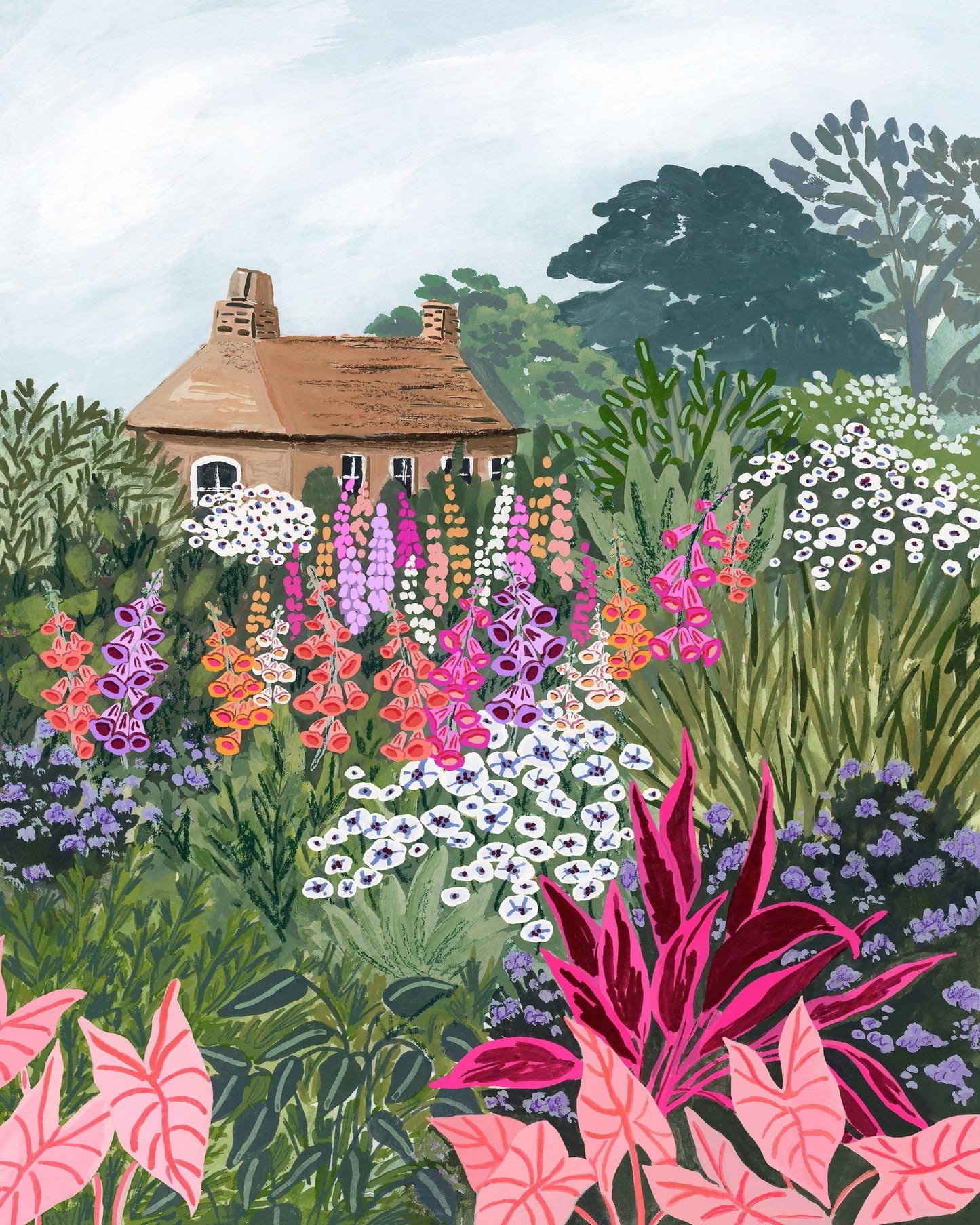 Cottage Flower Garden
