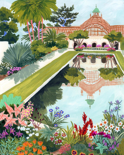 Garden Pavilion Reflection
