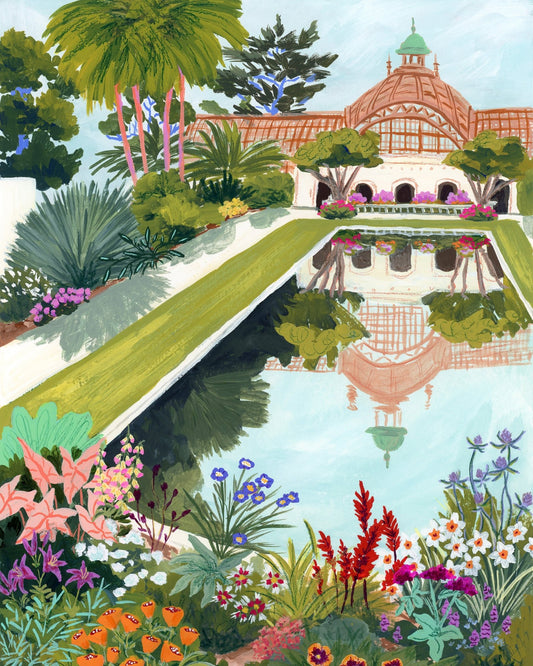 Garden Pavilion Reflection