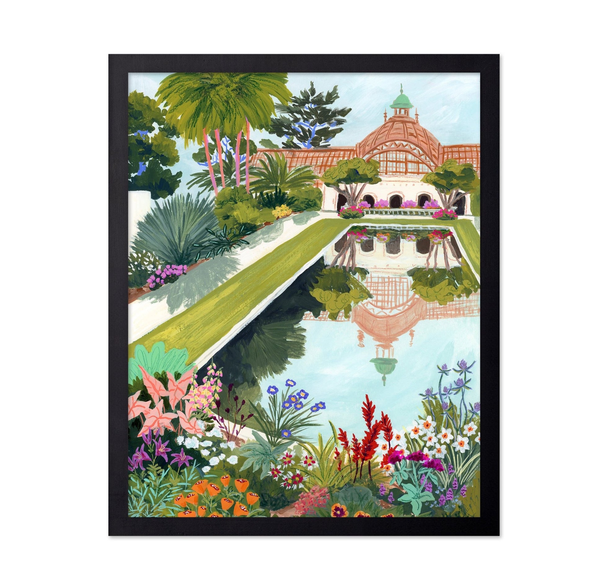Garden Pavilion Reflection