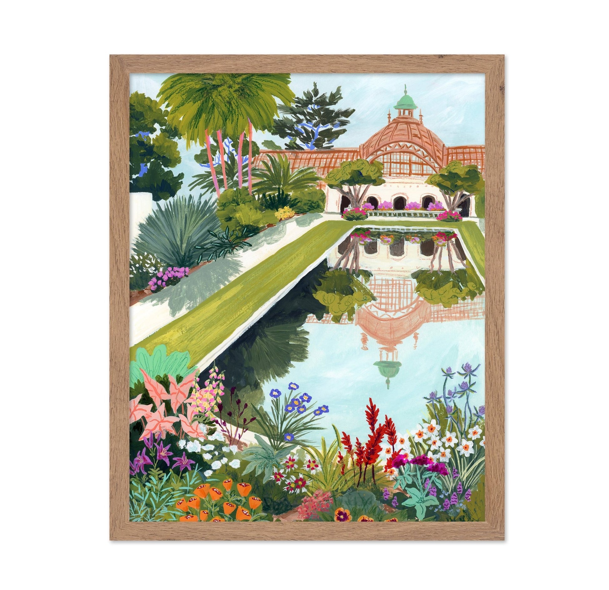 Garden Pavilion Reflection