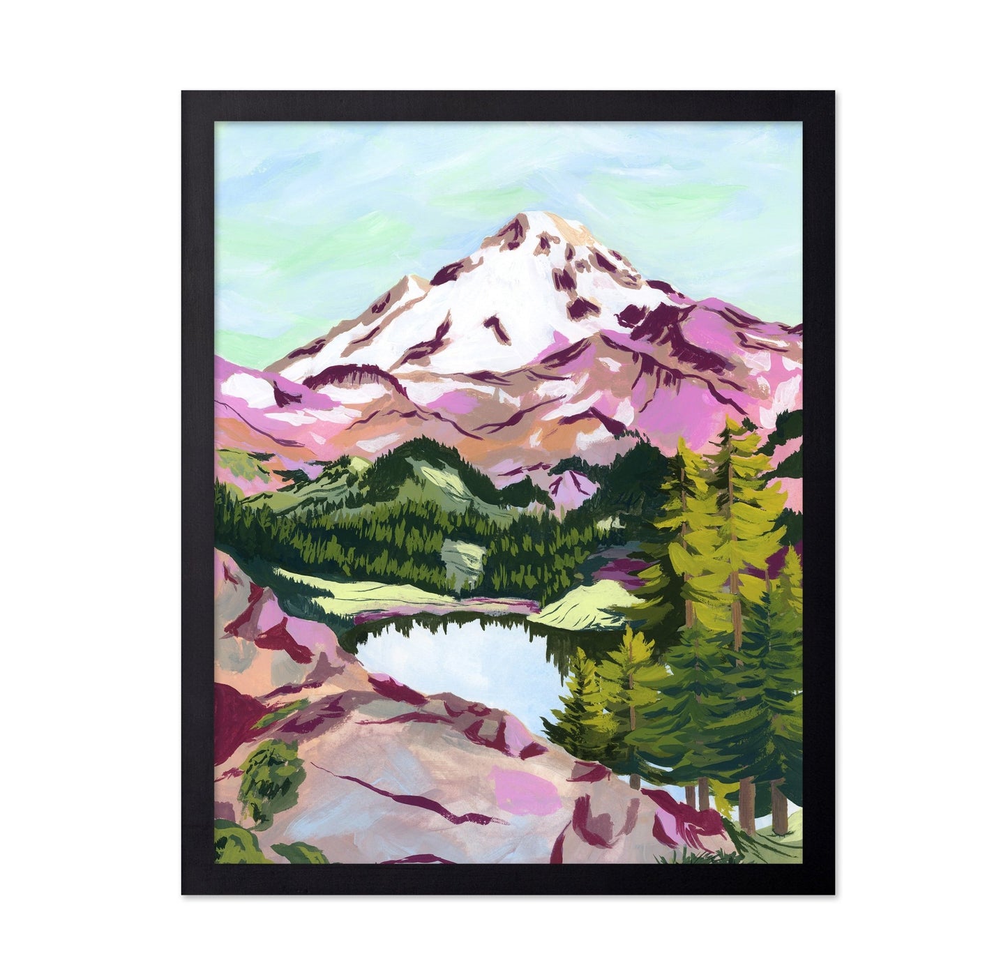 Alpine Lake View