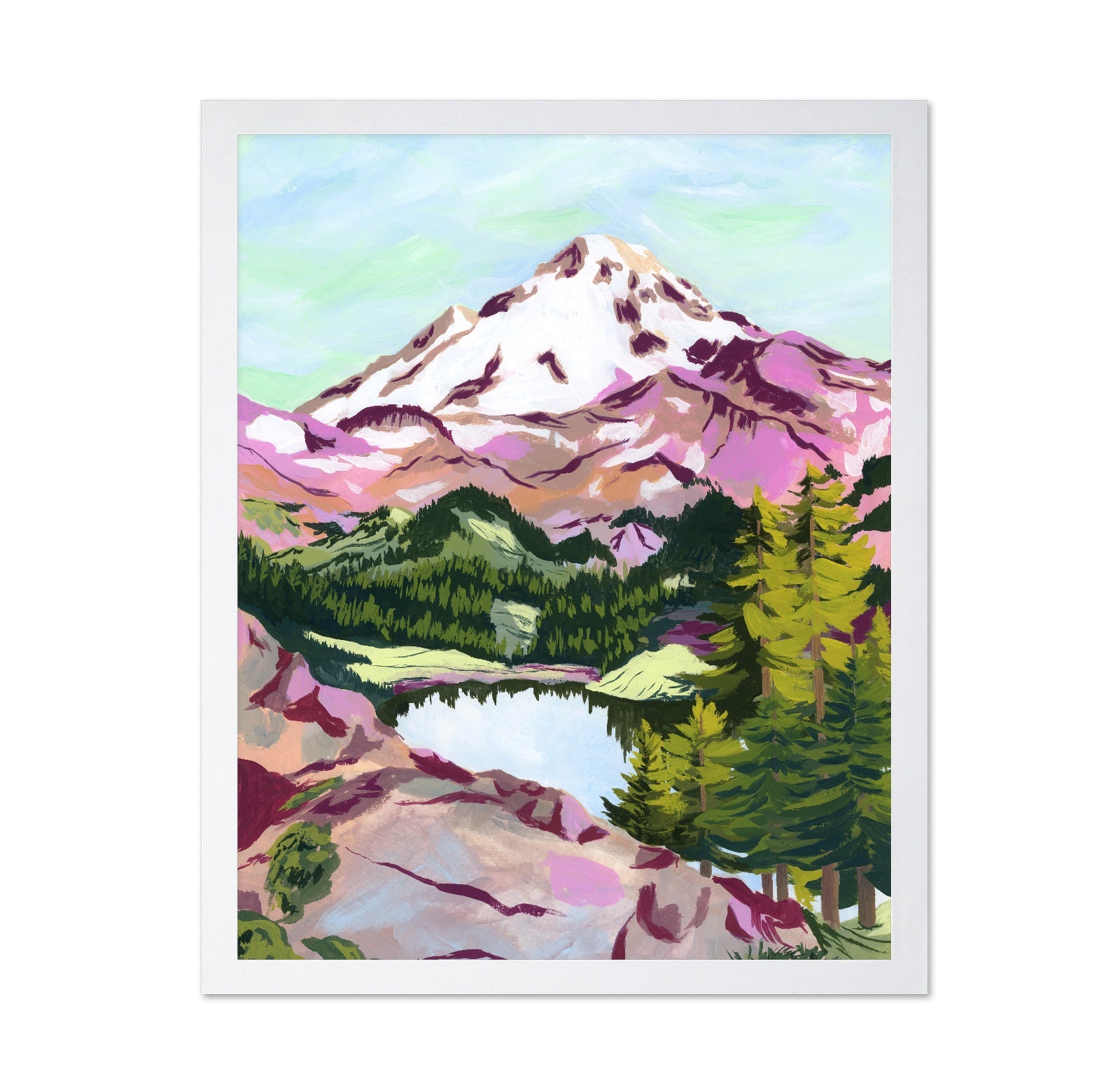 Alpine Lake View
