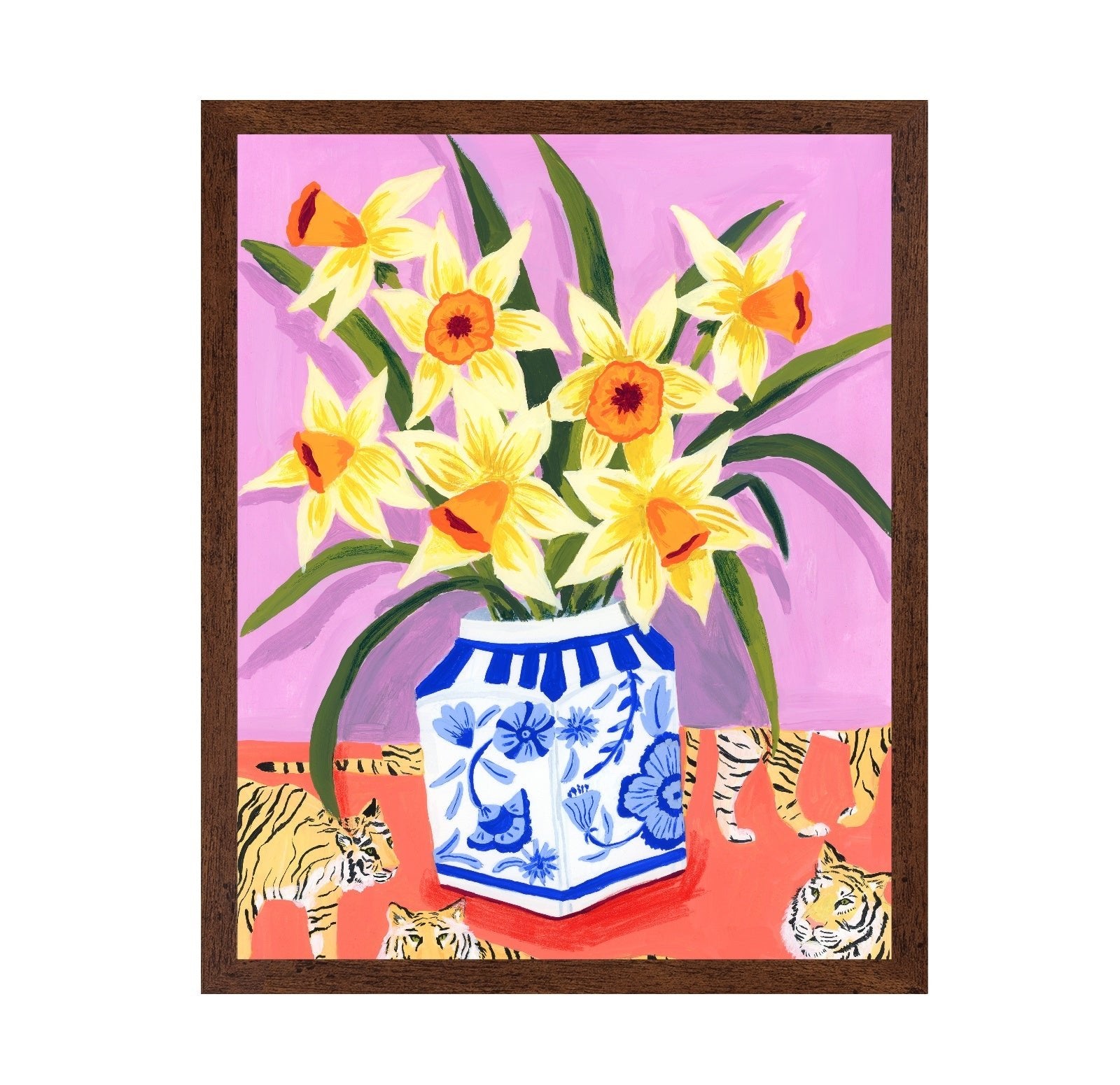 Daffodils And Tigers