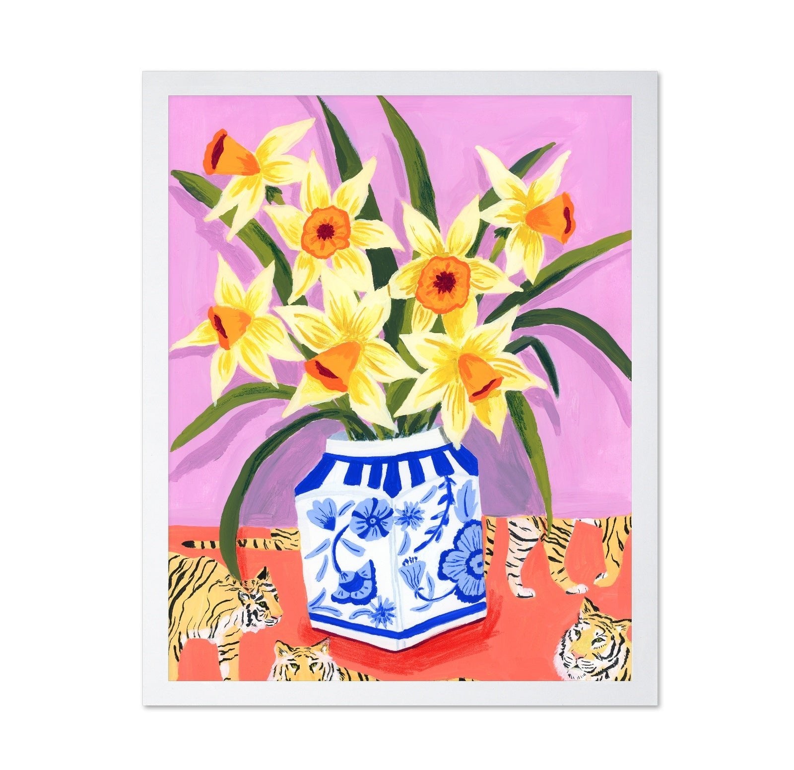 Daffodils And Tigers