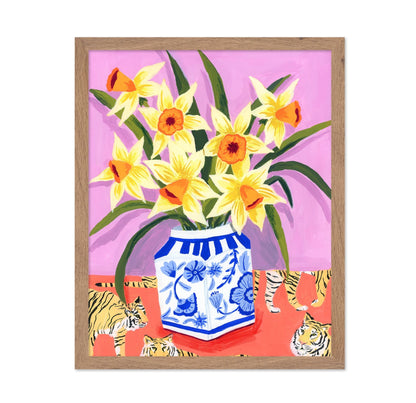 Daffodils And Tigers
