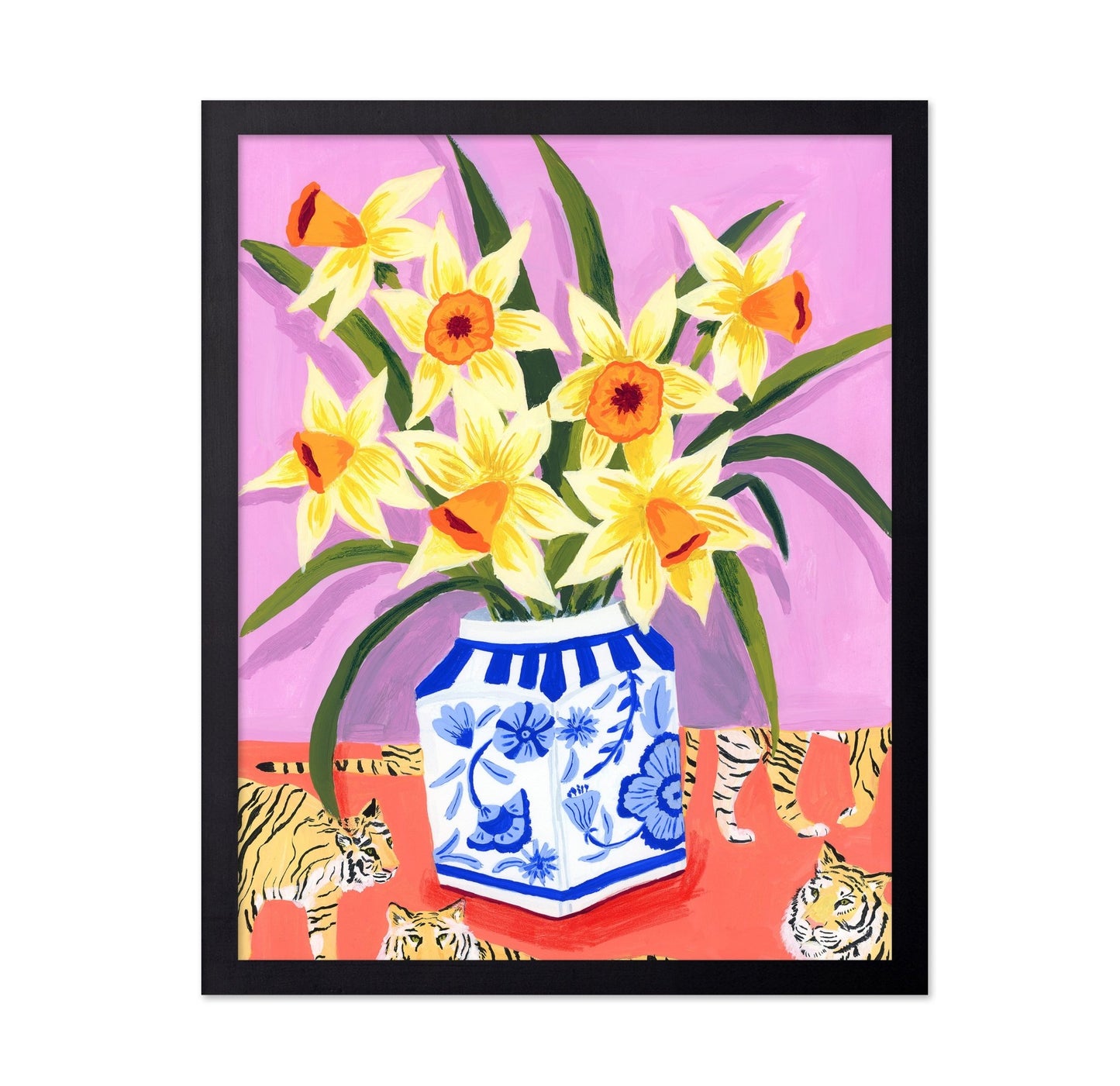 Daffodils And Tigers