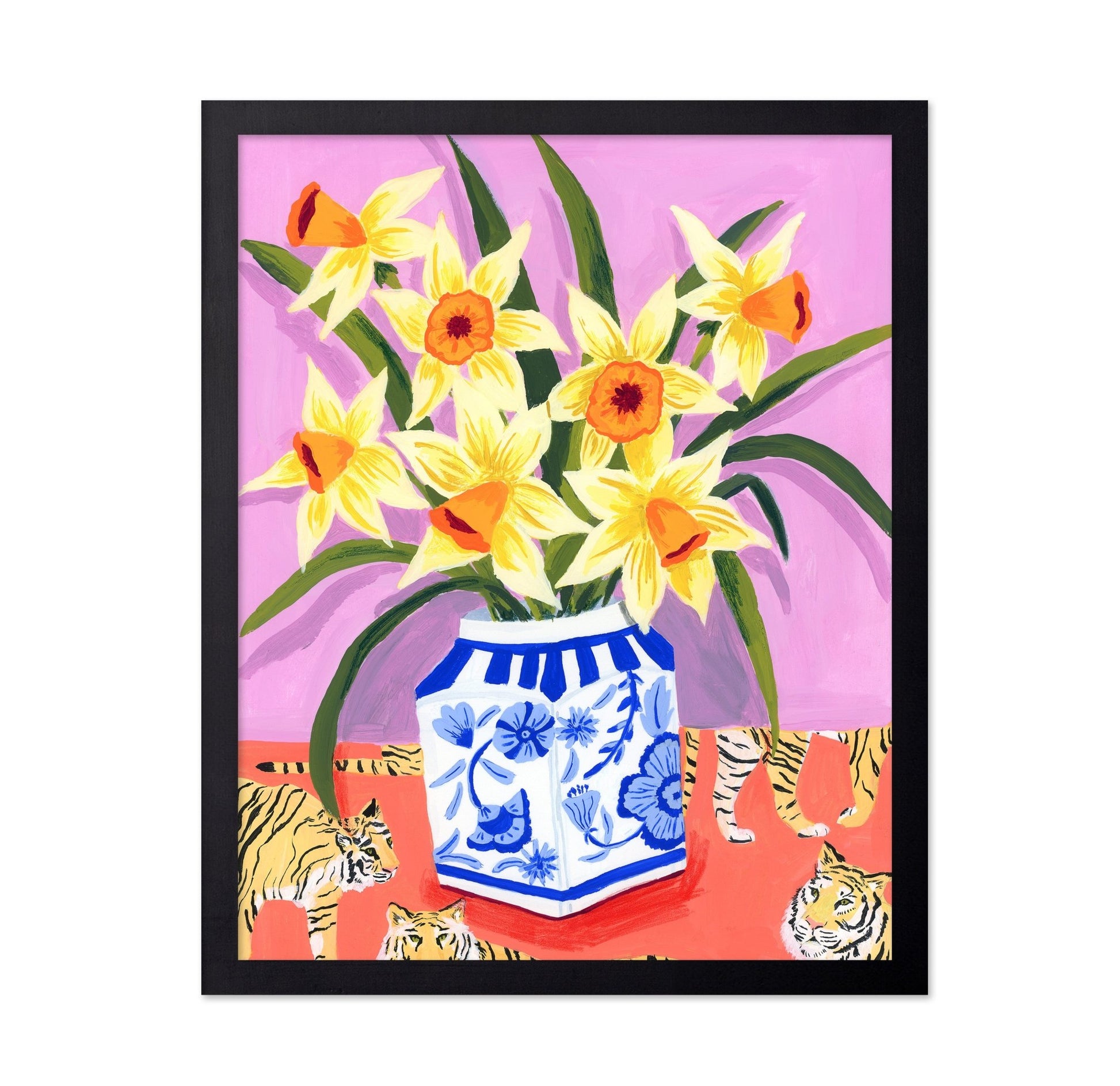 Daffodils And Tigers