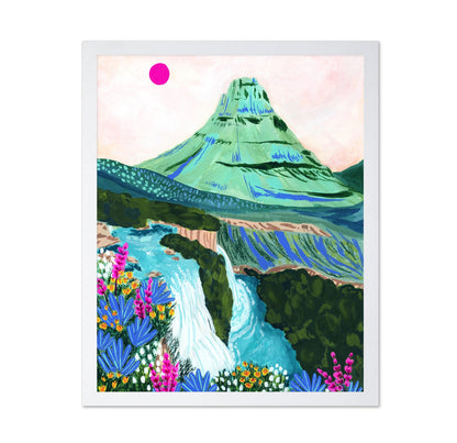 Mountain Waterfall Bloom