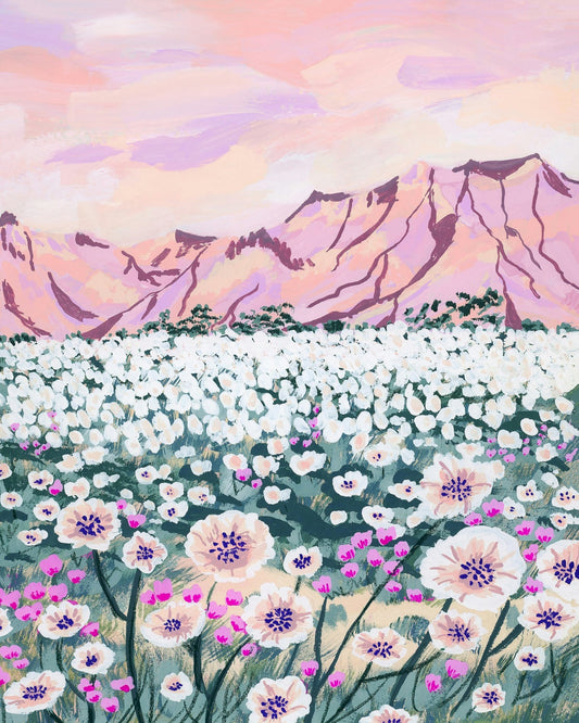 Pink Mountain Bloom