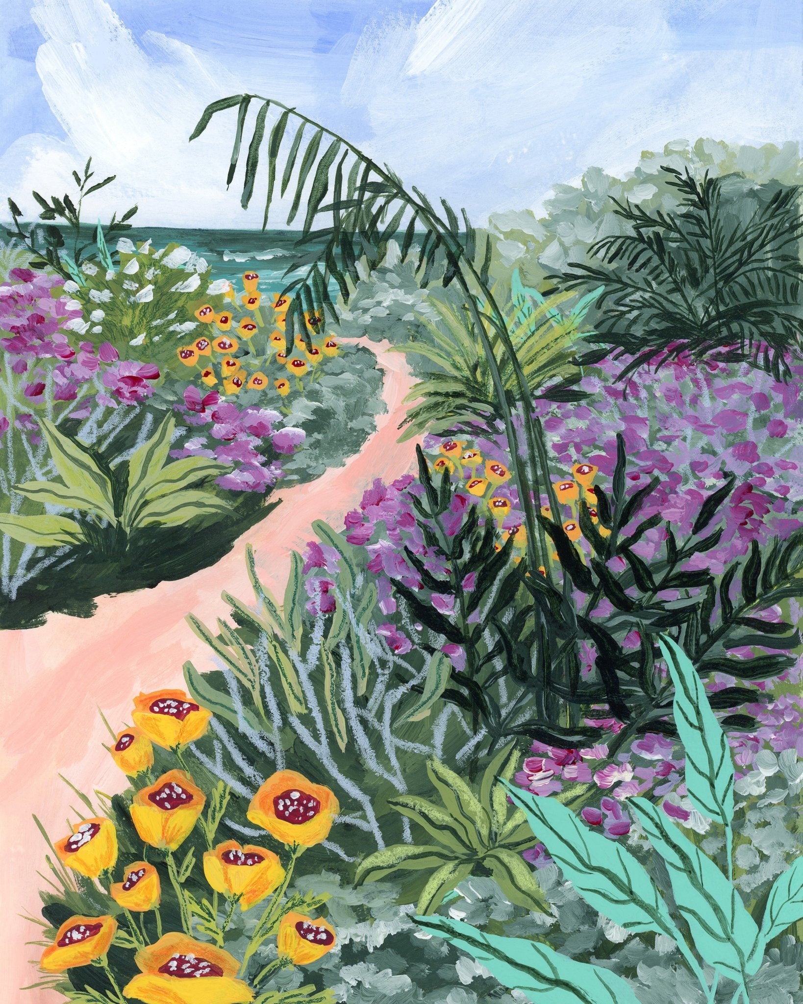 Coastal Garden Path No2