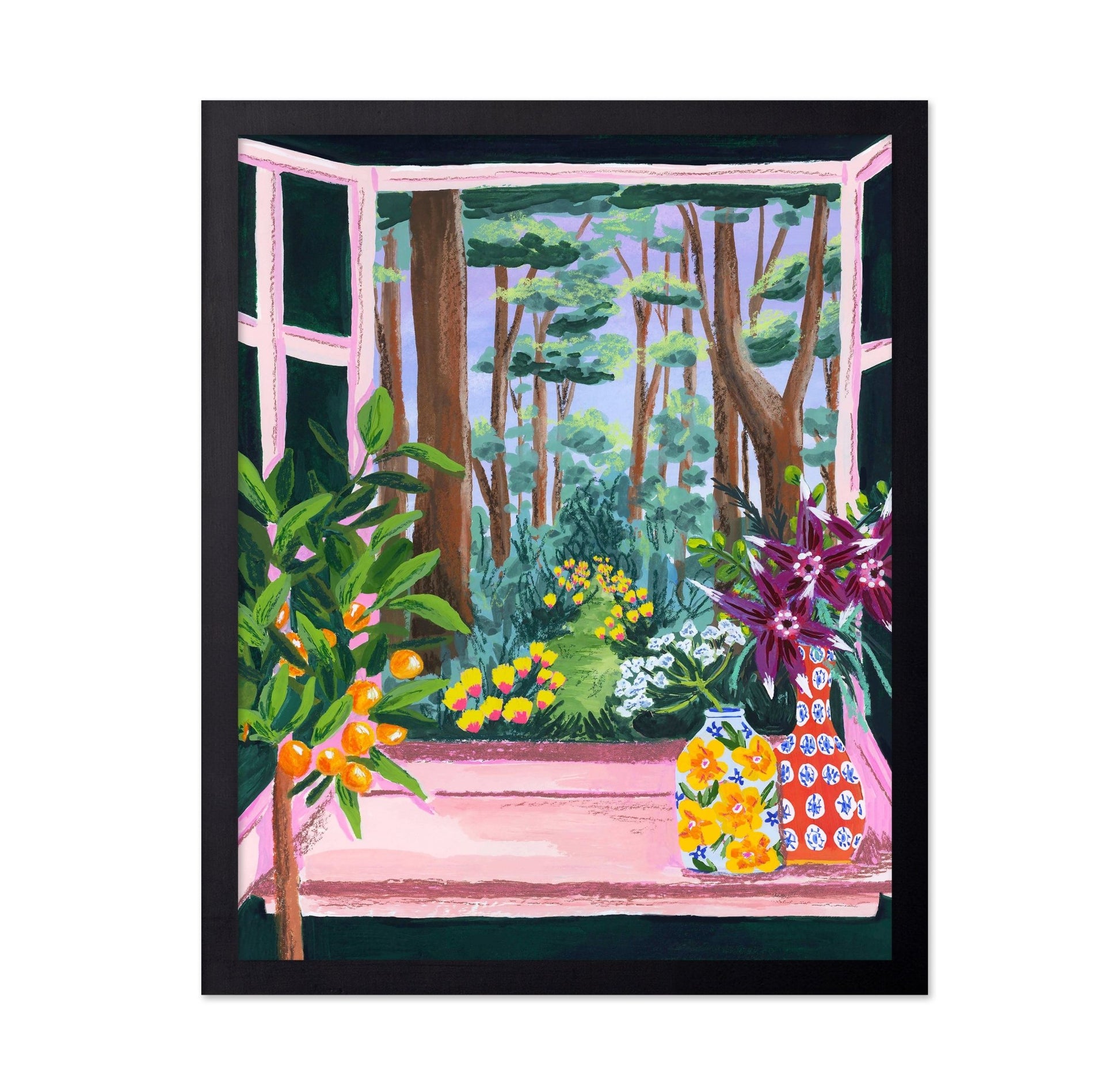 Window Garden Painting
