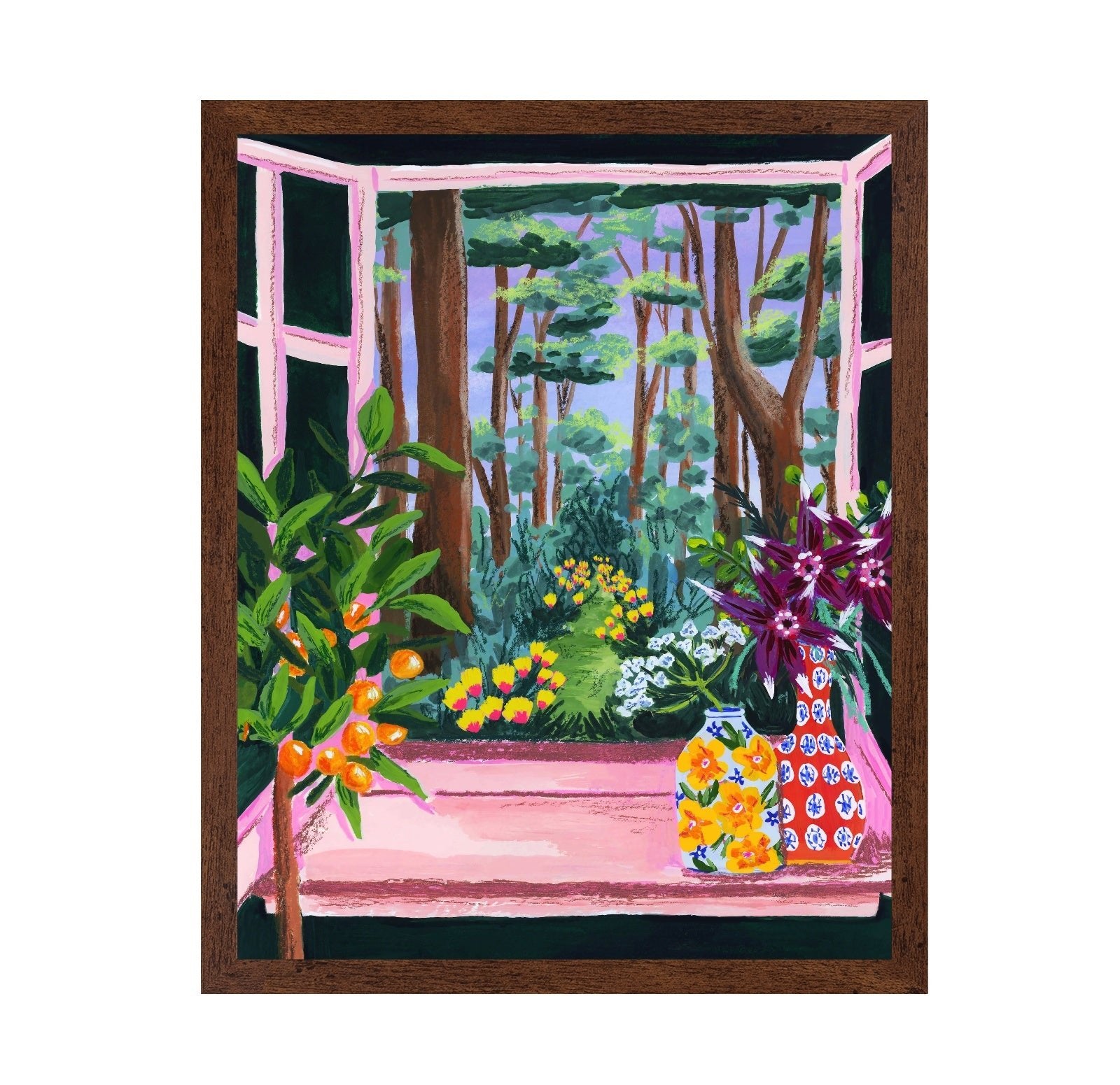 Window Garden Painting