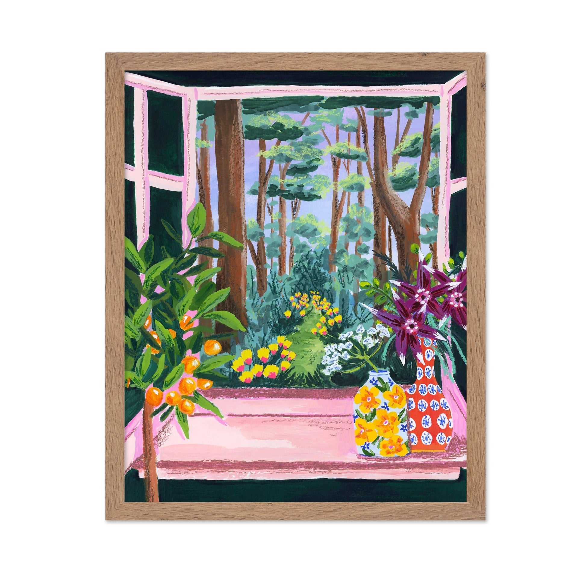 Window Garden Painting