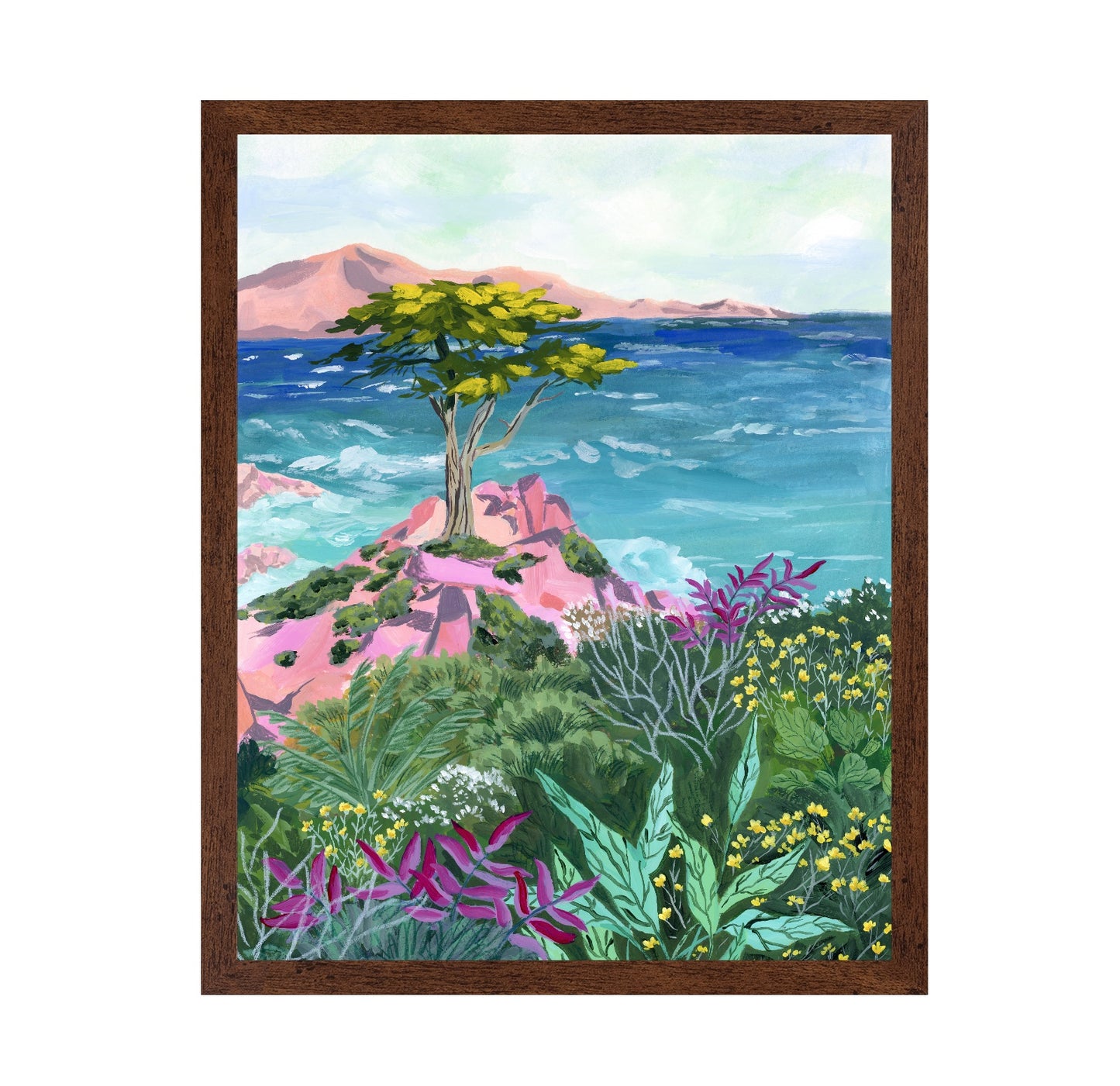 Coastal Tree Painting