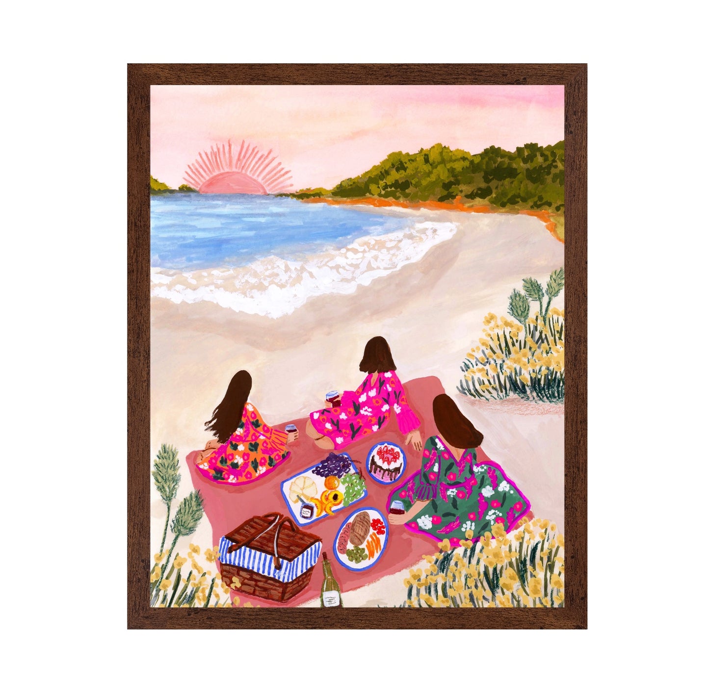Beach Picnic Painting