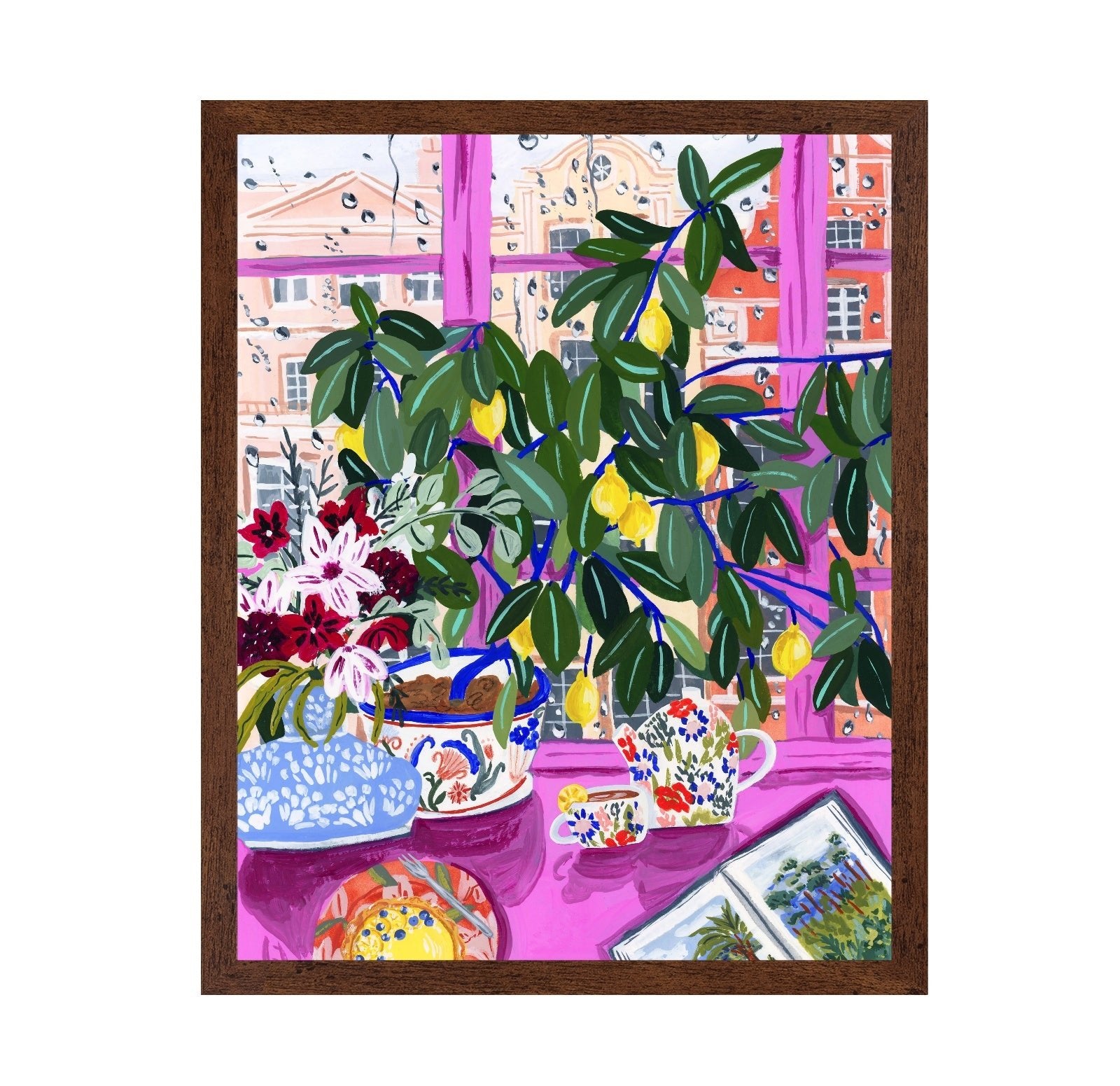 Floral Window Still Life