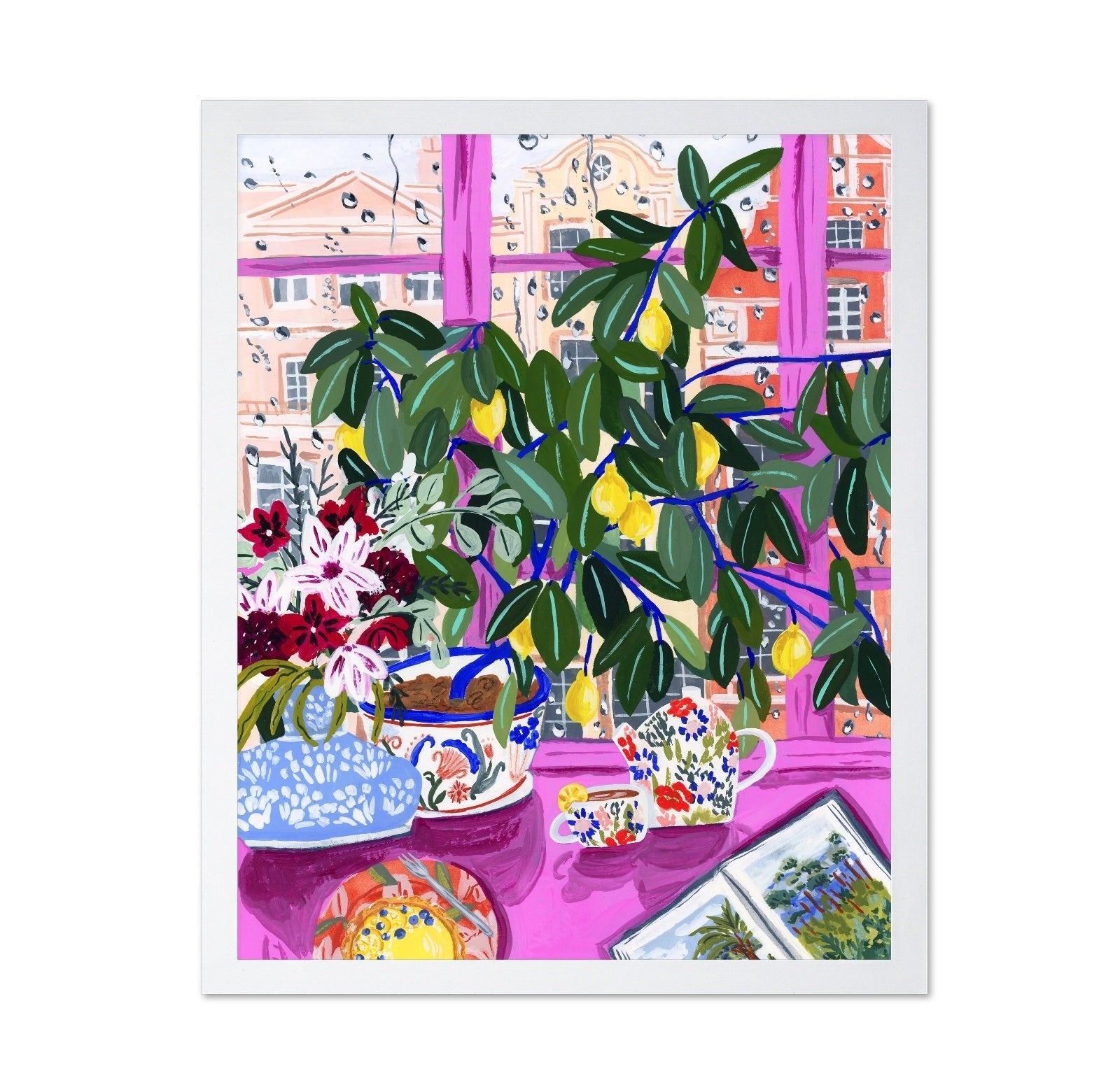 Floral Window Still Life