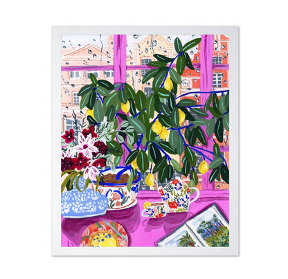 Floral Window Still Life