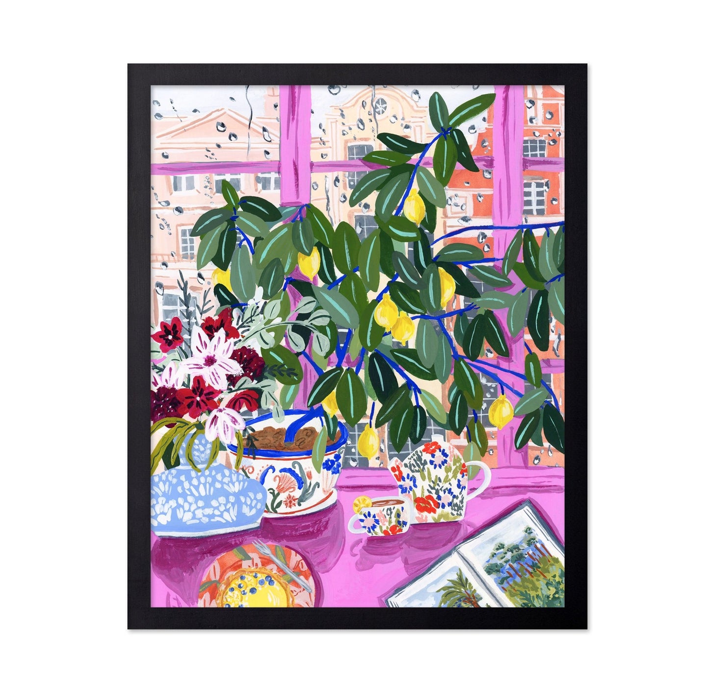 Floral Window Still Life