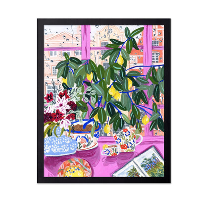 Floral Window Still Life