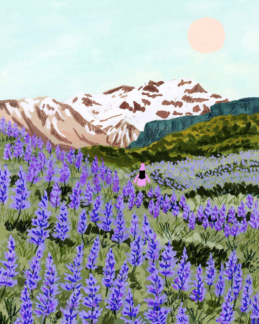 Lavender Field Escape