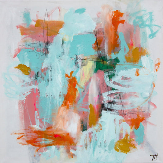 Soft Pastel Abstract No1