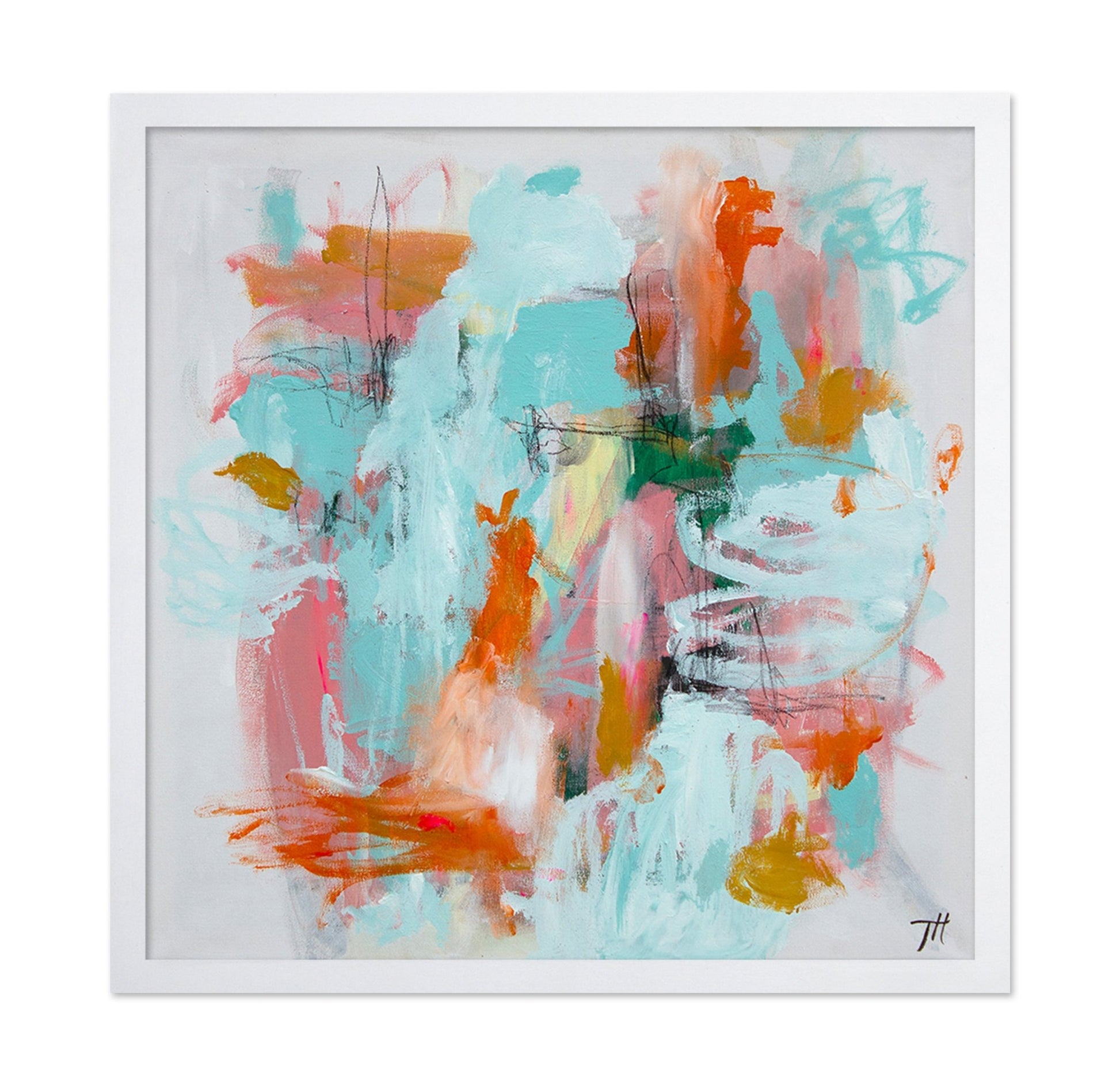 Soft Pastel Abstract No1